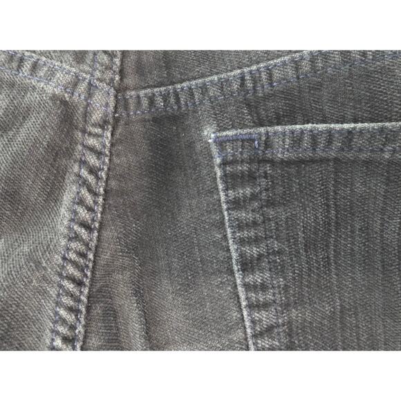 Faconnable Jeans Men's 34R Corduroy Pants Dark Gray Distressed Cotton French - Picture 13 of 15